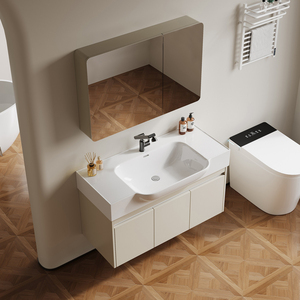 "Modern makeup <b>bathroom</b> <b>vanity</b> cabinet with mirror storage sink cabinet home hotel <b>bathroom</b> - Product Image 4