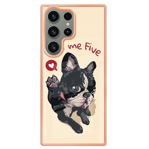 Funda trasera IMD a prueba de golpes para <span class=keywords><strong>Samsung</strong></span> Galaxy S23/S24 Ultra, para Galaxy S22, funda protectora cromada - Product Image 1