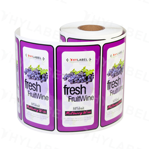 Tem nhãn chai nước ép, nhãn chai đồ uống, nhãn dán bao bì thiết kế tùy chỉnh, nhãn thực phẩm đồ uống - Product Image 2