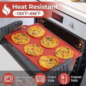 MUYULINS Factory 6-Cup Round LFGB Non-Stick BPA-Free Metal Reinforced Frame Large Silicone <b>Cake</b> Pan Muffin <b>Tin</b> Baking Mold - Product Image 3