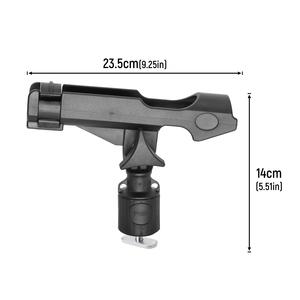 Nouveau support de tube de canne à pêche amovible support de piste rotatif pour kayak ou bateau - Product Image 4