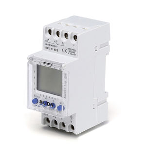 Công Tắc Hẹn Giờ Lập Trình LCD Kỹ Thuật Số DC 12V Din Rail Switch Công Tắc Nguồn Thời Gian