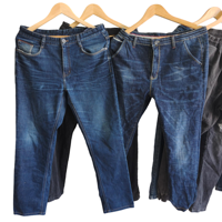 Grosir Jeans Denim Kasual Pria Bekas Grade A+/B+ Partai Besar, Jeans Second Hand Serbaguna