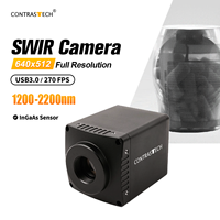 Caméra SWIR industrielle InGaAs à ondes courtes 1200-2200 nm de haute qualité 640x512 USB3.0 ou détection de la dégradation des fruits
