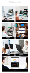 OEM/ODM para <span class=keywords><strong>Notebook</strong></span> Mobile 15,6 pulgadas tipo C Plug and Play portátil plegable extensible Full HD Gaming Monitor - Product Image 3