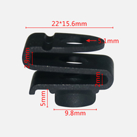 131875 Clip en U pour carrosserie automobile, fixation pour doublure d'aile et de passage de roue Hyundai Kia, vente en gros
