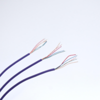 Câble audio électronique TPE émaillé multicolore pour écouteurs Bluetooth avec microphone, faisceau de câbles multiconducteurs