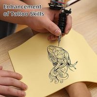 Деловая кожа для тату-практики, 20*15*0,12 см