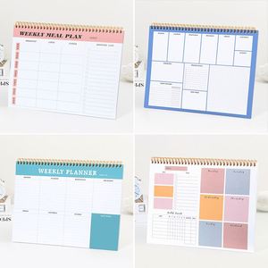 Small Batch Customized Calendar to Do List Wholesale Agendas Goal Schedule Journals Memo Record Undated Weekly Planners for Work - Product Image 3