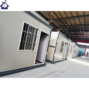 Grande บ้านตู้คอนเทนเนอร์พับได้ติดตั้งเร็ว, บ้านสำนักงานเคลื่อนที่พร้อมหน้าต่างห้องนั่งเล่น - Product Image 4