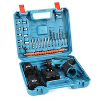 Tournevis électrique KRB OEM 12V Ensemble d'outils électriques sans fil rechargeables Perceuse sans fil Batterie lithium-ion 12V