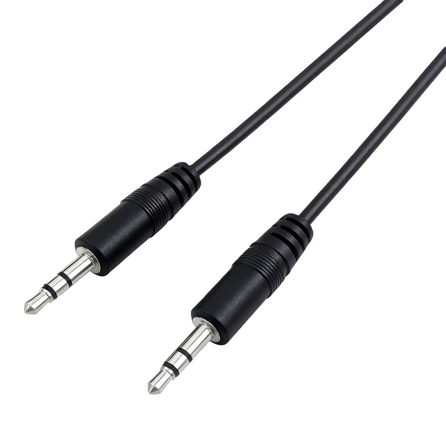 Wholesale Jack 3.5mm Audio Extension Cable Two-Channel AUX TRS Connector PVC Jacket Male to Male Stereo Car Auxiliary Cable