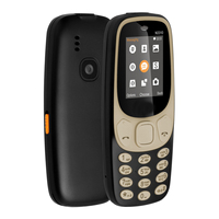 N3310 Teléfono GSM de 1.77'' con Doble SIM y Doble Modo de Espera, Teléfono para Personas Mayores con Batería de 1200mAh y Botones Grandes para Niños