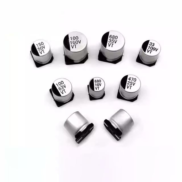 6,3 V 10V 16V 25V 35V 50V 63V 100V Capacitor SMD 1UF 2,2UF 4,7UF 10UF 22UF 33UF 47UF 100UF 220UF 330UF 470UF 680UF SMD Capacitor