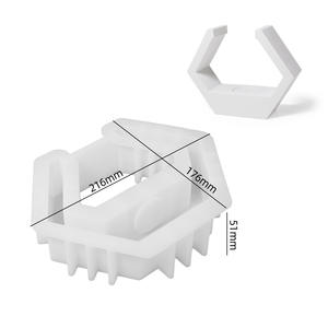Molde <span class=keywords><strong>de</strong></span> soporte <span class=keywords><strong>de</strong></span> candelita hexagonal <span class=keywords><strong>de</strong></span> arco cuadrado, quemador <span class=keywords><strong>de</strong></span> aceite esencial, molde <span class=keywords><strong>de</strong></span> silicona para hormigón, molde <span class=keywords><strong>de</strong></span> fundición <span class=keywords><strong>de</strong></span> cera <span class=keywords><strong>de</strong></span> cemento <span class=keywords><strong>de</strong></span> yeso - Product Image 5