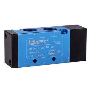 วาล์วควบคุมลมแบบนิวแมติก Nfpc รุ่น N4A310 10 อลูมิเนียมกรองอากาศ 0.15 0.8Mpa สำหรับใช้งานในอุตสาหกรรม - Product Image 1