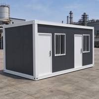 Conteneur de stockage modulaire préfabriqué multifonctionnel, démontable, portable, en acier, à construction rapide, isolé, pour entrepôt et pièce utilitaire