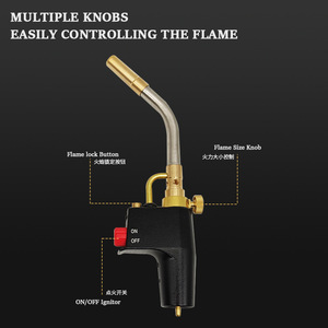 เครื่องมือเชื่อมแก๊ส Mapp Torch 1800C หัวแบบ Swan Neck จุดติดด้วยระบบ Piezo สำหรับซ่อมเครื่องปรับอากาศ - Product Image 5