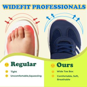Geococcyx Scarpe da Ginnastica per Bambini e Bambine con Punta Larga, Traspiranti, per <span class=keywords><strong>Tennis</strong></span>, Corsa e Camminata - Product Image 2