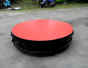 Plate-forme de scène modulaire portable 4X8ft Usine directe facile à assembler Bar Club Pont de scène en aluminium - Product Image 3