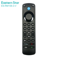 Control Remoto ES-RM158-3-V a Precio de Fábrica para el Nuevo Google Chromecast 4k TV, Decodificador con Google Voice, Smart TV G9N9N, Control por Voz BT IR