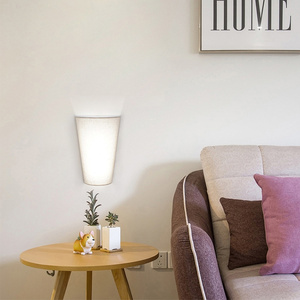 Bedside <strong>Wall</strong> <strong>Mount</strong> <strong>Light</strong> <strong>with</strong> Dimmable Switch and USB Port Swing Arm Fabric Shade <strong>Wall</strong> Sconce <strong>Light</strong> <strong>with</strong> <strong>Plug</strong> in Cord - Product Image 2