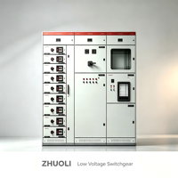 Tableau électrique hybride MNS ZHUOLI homologué ISO CE, personnalisable, 400V/690V 630A-6300A IP4X, performance stable, pour intérieur