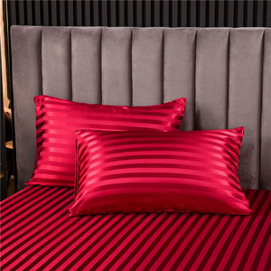 Lot de 2 taies d'oreiller en Satin, taie d'oreiller en soie, pour les cheveux et <span class=keywords><strong>la</strong></span> peau, grande taille, 2 pièces par lot - Product Image 1
