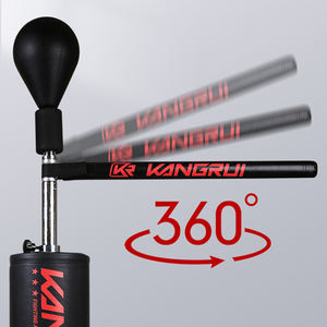 <span class=keywords><strong>Sac</strong></span> de frappe sur pied avec support, hauteur réglable, barre de frappe rotative avec <span class=keywords><strong>sac</strong></span> de vitesse - Product Image 4