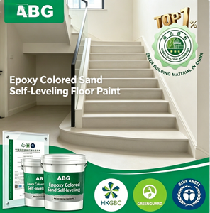 Pintura Epóxica para Pisos Autonivelante Resistente a Manchas de Aceite, con Película Densa No Porosa, Resina Epóxica Anti-Grasa - Product Image 2