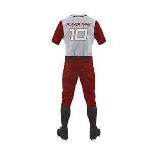 Uniforme de Béisbol Completo, Transpirable, Ligero, 100% Poliéster, Antibacteriano, Personalizable, con Pantalones y Camiseta - Product Image 2