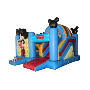 Neueste aufblasbare Hüpfburg „Play Jumping“ aus feuerbeständigem, wasserdichtem PVC-Material für den kommerziellen Einsatz – einfacher Aufbau für den Außenbereich - Product Image 2