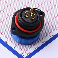 Connecteur circulaire à deux trous étanche IP68 pour l'aérospatiale série JH2113, fiche mâle JH2113P, prise femelle JH2113S, 2 à 12 broches