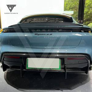 Lèvre arrière en Fiber de carbone <span class=keywords><strong>s</strong></span>èche Style OD pour <span class=keywords><strong>Porsche</strong></span> <span class=keywords><strong>Taycan</strong></span> 4S <span class=keywords><strong>Turbo</strong></span> <span class=keywords><strong>S</strong></span> 2020-2022 - Product Image 2