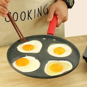 Hot bán không dính chiên trứng nồi phẳng đáy đồ nấu nướng Frying Pan nhà bếp nấu ăn nồi Omelette Frying Pan Set