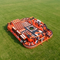 Parc d'attractions gonflable sur le thème du trampoline, parc d'attractions pour enfants, nouveaux modèles de structures gonflables, parc d'attractions gonflable