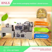 Machine d'emballage sous film rétractable automatique à barre en L, directement de l'usine, pour film POF PE, pour l'emballage de boîtes, de livres, de cosmétiques, de canettes de boissons