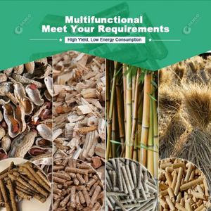 Viên gỗ cho máy khối cám lúa mì PELLET Máy làm than than lớn PELLET Máy làm 23i8 - Product Image 6