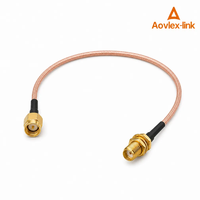 Câble d'extension d'antenne personnalisé Transmission d'image de drone RG316 SMA mâle à femelle câble coaxial RF