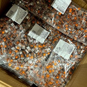 MANKUN 221-412 Copper Contact <b>Wire</b> Connector with PC Housing for <b>Wire</b> Connections Max 4mm 2-<b>Wire</b> Transparent 500V Rated - Product Image 3