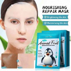 <span class=keywords><strong>Masque</strong></span> facial apaisant pour peaux sèches Nourish Repair Oem Wholesale Care Penguin Aloe Vera Nourish Repair Apaisant <span class=keywords><strong>Masque</strong></span> facial pour peaux sèches - Product Image 1