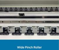 Plóter de vinilo de alta velocidad i3200/F1080, 2400dpi, cartel de visión unidireccional, solvente, con doble guía