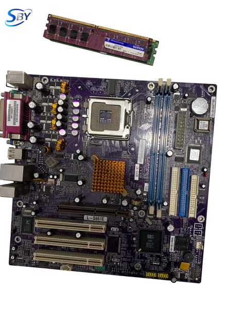 661FX-M7 Desktop Motherboard PC Motherboard LGA 775 Socket DDR2 RAM Support PCI Expansion Slot Desktop Computer Motherboard Comp