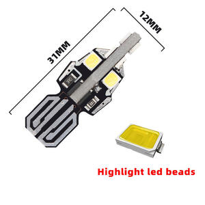 Canbus W5W 194 Bulbs 168 T10 <b>Socket</b> DC 12V Multicolor LED Chip Auto Reading Lamp Error-Free License <b>Light</b> <b>Light</b> Bulbs <b>Light</b> - Product Image 4