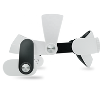 En stock M083 amélioré PU cuir rembourré Halo sangle confort VR accessoires réglable fixation sangle de tête pour Meta Quest 3