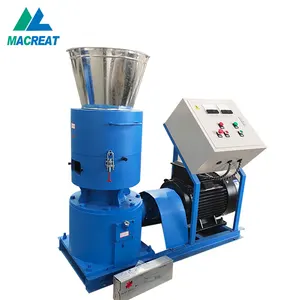 Macreat Pellet Feed Press Machine Animal Forage Flat Pellet Mill Factory Direct Sales Pallet Making Machine Feed Pellet