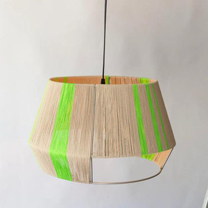 Handmade Woven Pendant <b>Light</b> Round E27 Six Head Chandelier For <b>Dining</b> Room Home Lighting Fixture - Product Image 4