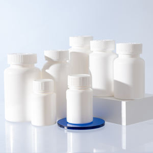 סיטונאי באיכות גבוהה סיבוב ויטמין פלסטיק תוספת בקבוק גלולה בקבוקים עם פקקי בורג - Product Image 4