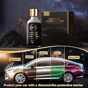 Revestimiento Cerámico de Grafeno Premium 20H, Ultra Brillante, Autolimpiante para Autos/Motocicletas/Barcos, Larga Duración, 60ml, Producto para el Cuidado del Automóvil - Product Image 5