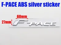 1 pièce Autocollant de logo de voiture en ABS F-PACE pour pare-chocs arrière, hayon, coffre, accessoires d'emblème JB